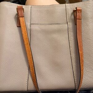 Elegant Tan and Brown Dooney Bourke Lexington Women's Bag